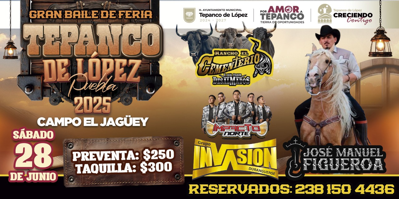 Baile de Feria Tepanco de López 2025