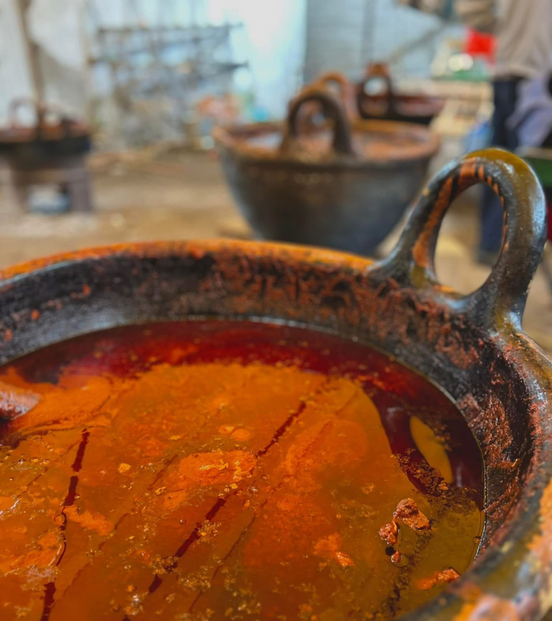 Cazuela de adobo de carnero